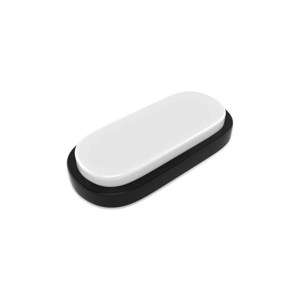 Світильник ELM OVAL-12 6500 IP54 чорн. ELM (26-0018)