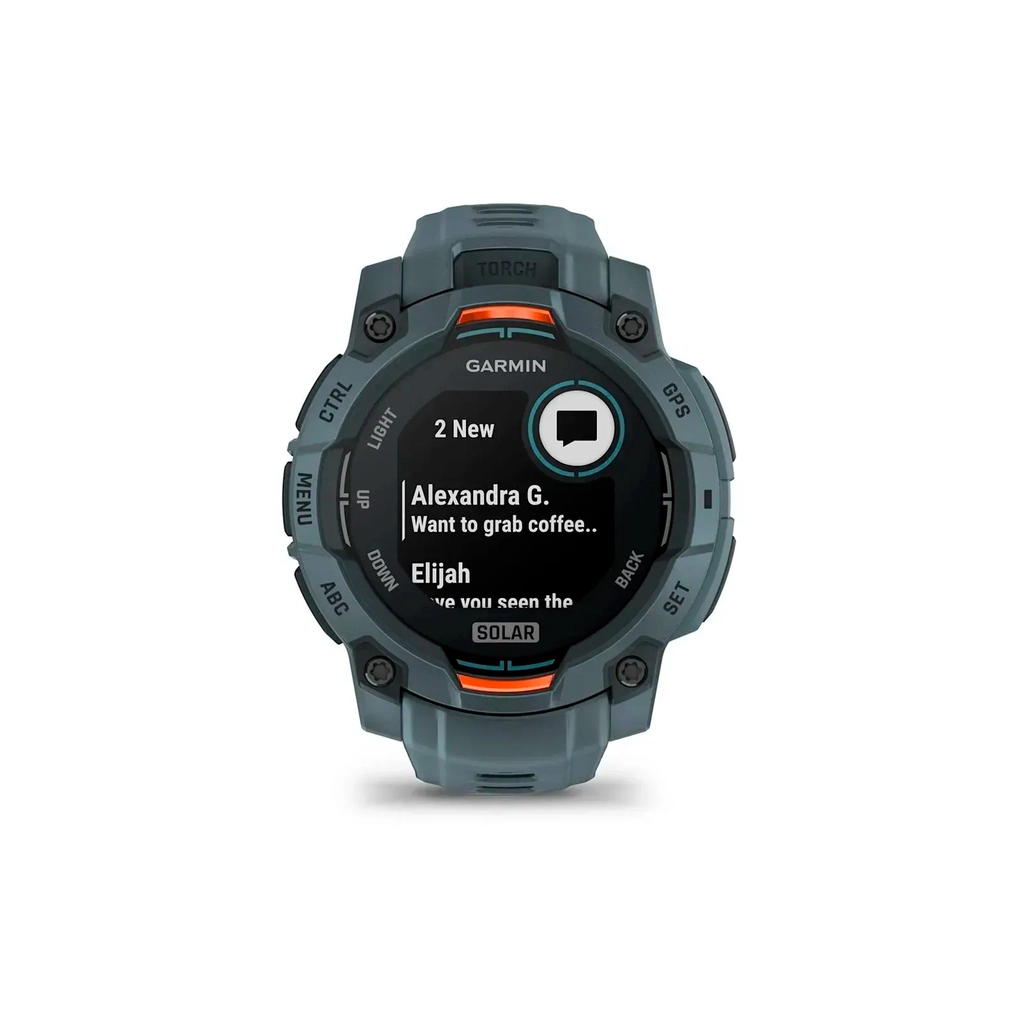 Смарт-годинник Garmin Instinct 3, 45mm, Solar, Twilight Bezel w/Twilight Band, GPS (010-02934-01) Смарт-годинник Garmin Instinct 3, 45mm, Solar, Twilight Bezel w/Twilight Band, GPS (010-02934-01)