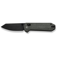 Knife Civivi Yonder, Black Micarta, Darkwash (C23073B-1)