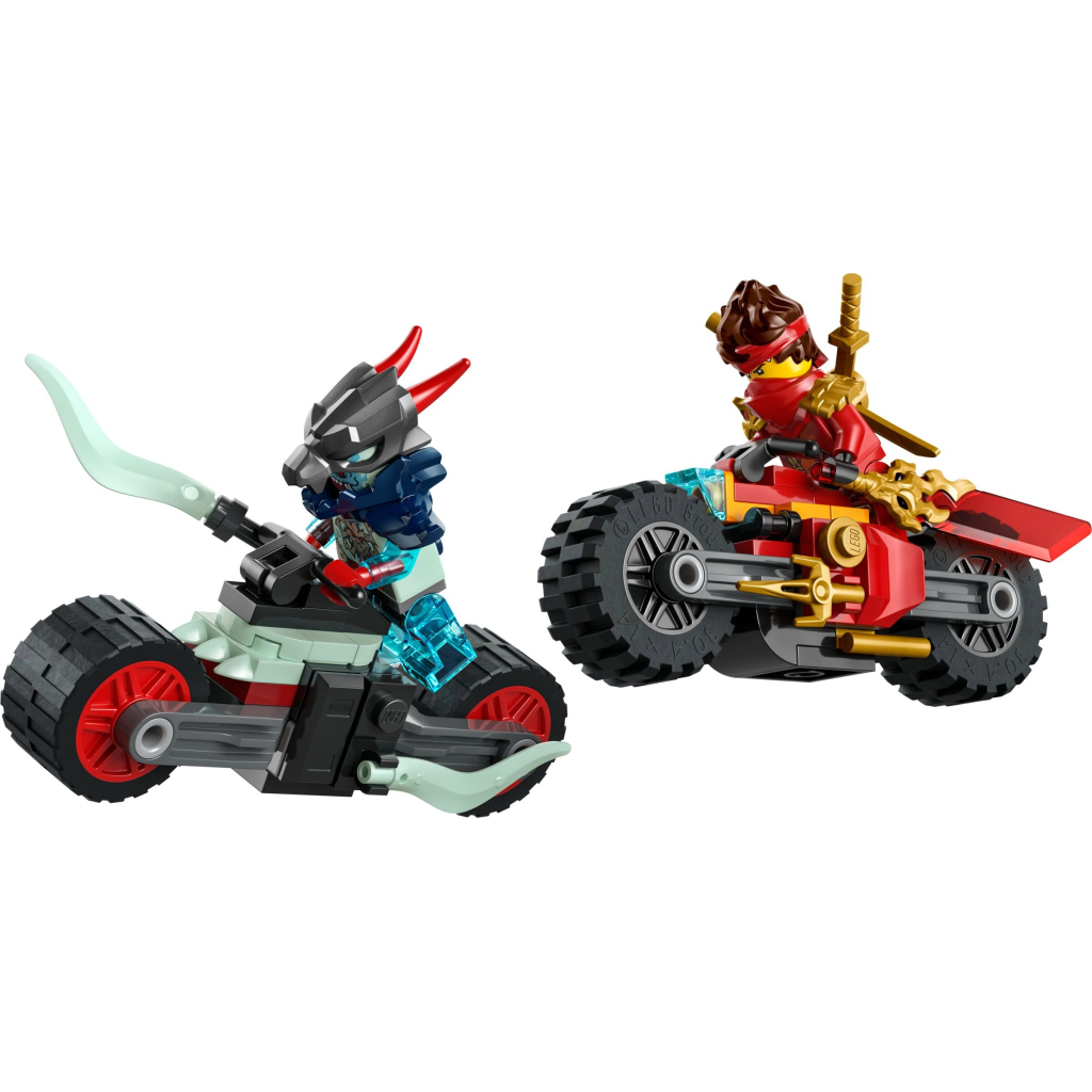 Конструктор LEGO NINJAGO Швидкісна гонка Кая на мотоциклі (71838)