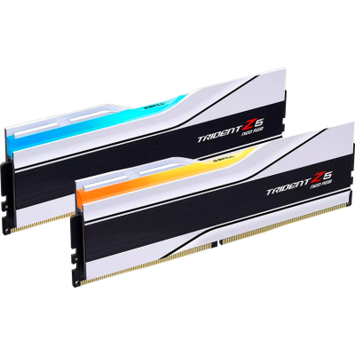 Модуль пам'яті для комп'ютера DDR5 64GB (2x32GB) 6000 MHz Trident Z5 Neo RGB Matte White G.Skill (F5-6000J3636F32GX2-TZ5NRW)