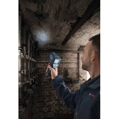 Пірометр Bosch Professional GIS 1000C, -40град. до +1000град., .0.2град., IP54, 0.54кг, кейс (0.601.083.301)