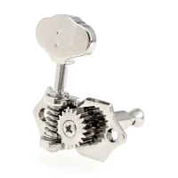 Кілки для гітари Graph Tech PRN-3422-N0 Acoustic 3+3 Butterbean Button Nickel (235526)