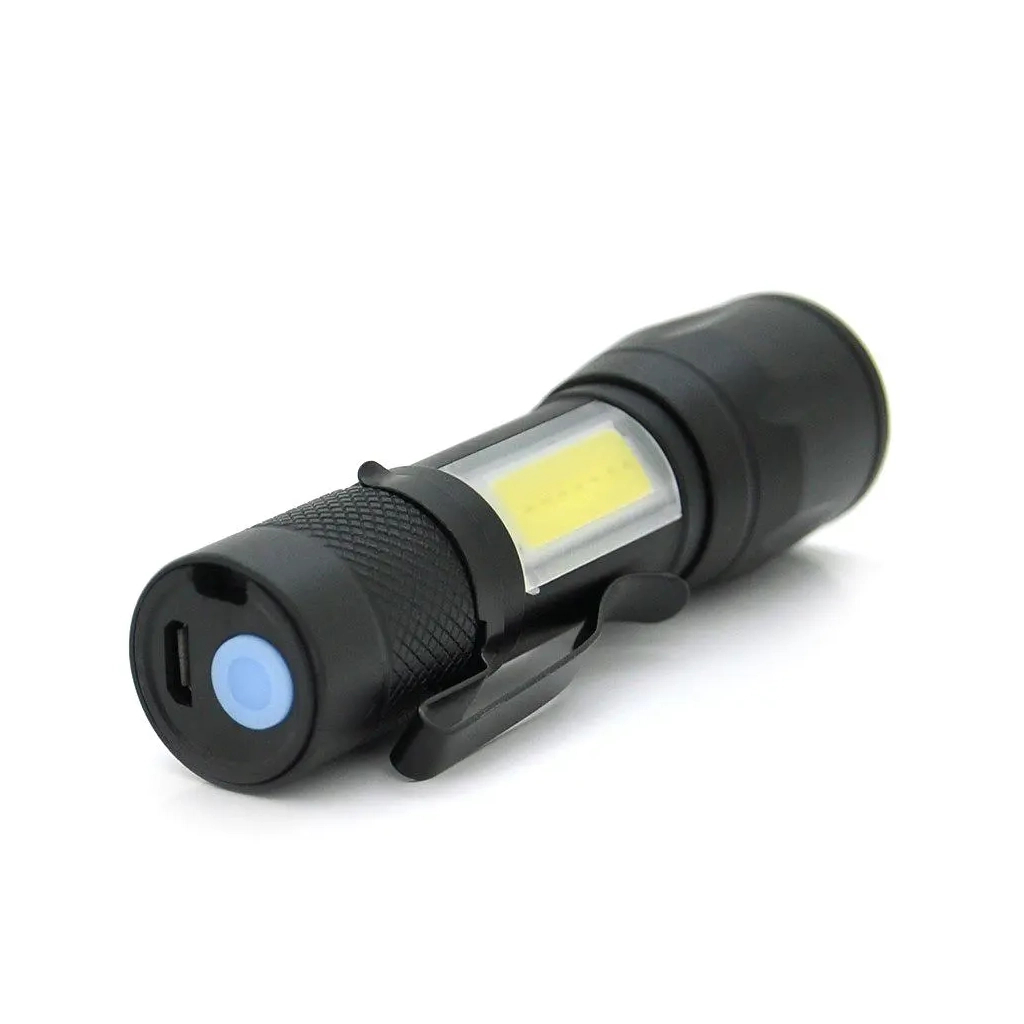 Ліхтар Voltronic 511COB 3 Вт LED + COB Чорний (YT-511COB) Ліхтар Voltronic 511COB 3 Вт LED + COB Чорний (YT-511COB)