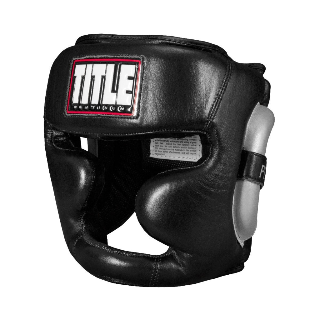 Боксерський шолом Title Platinum Premier Full 2.0 Black L (PHGF2 L BK)