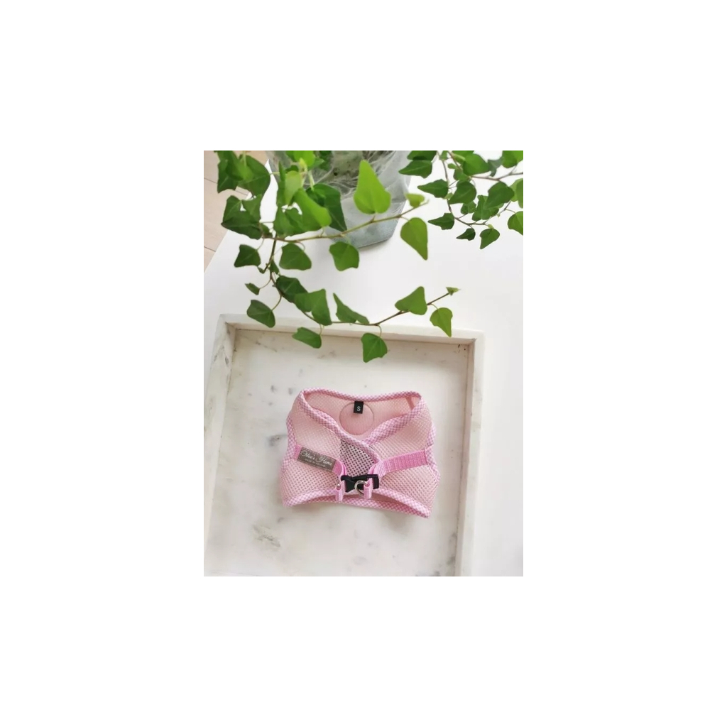 Шлея для собак Chloe's Home Dakar рожева XS (CLH8744)