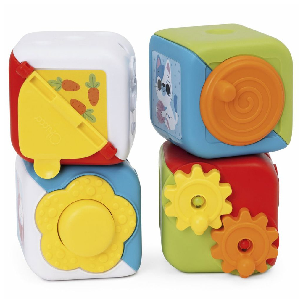 Розвиваюча іграшка Chicco Мультисенсорні кубики Монтессорі 2 в 1 (11857.00) Розвиваюча іграшка Chicco Мультисенсорні кубики Монтессорі 2 в 1 (11857.00)