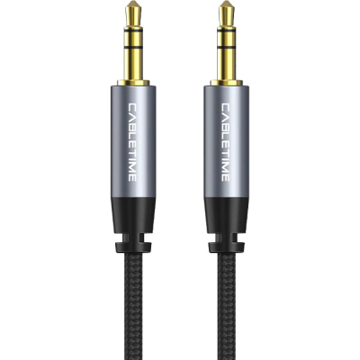 Кабель мультимедійний 3.5mm M to 3.5mm M 1.8m Cabletime (CA915262)