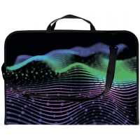 Folder - briefcase Maxi A3 plastic with zipper (MX30003-05)