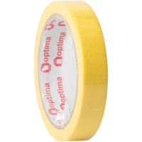 Optima masking tape 18 mm x 27 m, yellow (O45340)
