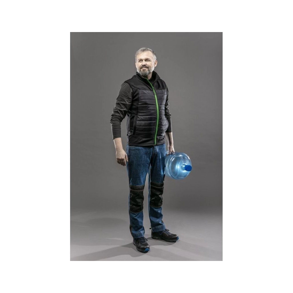 Футболка робоча Hoegert ILM HT5K420-S з довгим рукавом 100% бавовна графіт, S (48) (HT5K420-S)