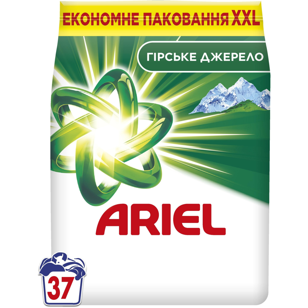 Пральний порошок Ariel Гірське джерело 5 кг (8006530178112)