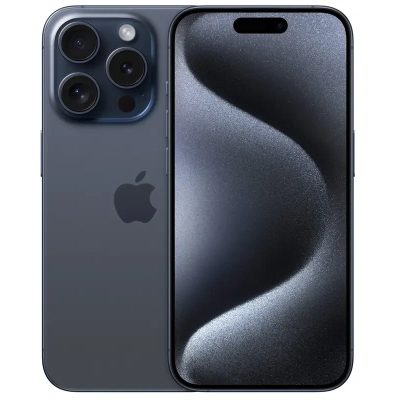Мобільний телефон Apple iPhone 15 Pro Max 256Gb Blue Titanium (REF A+) BREEZY (2QMU7A3)
