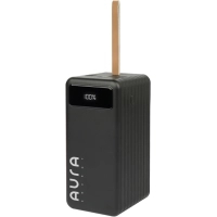 Батарея універсальна AURA NRG-P100 100000mAh 22.5W Black (PBANRG-P100B)