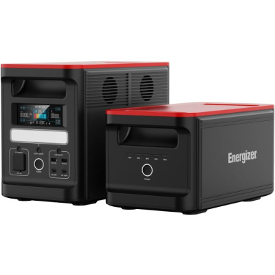Зарядна станція Energizer 1800W, 1536Wh + Батарея Extra Battery LiFePo (PPS1500W2F+1500W2FBA)