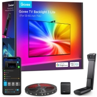 Govee LED Strip Kit H6099 TV Backlight 3 Lite 55-65'', RGBIC, WI-FI/Bluetooth, Black (H60993D1)