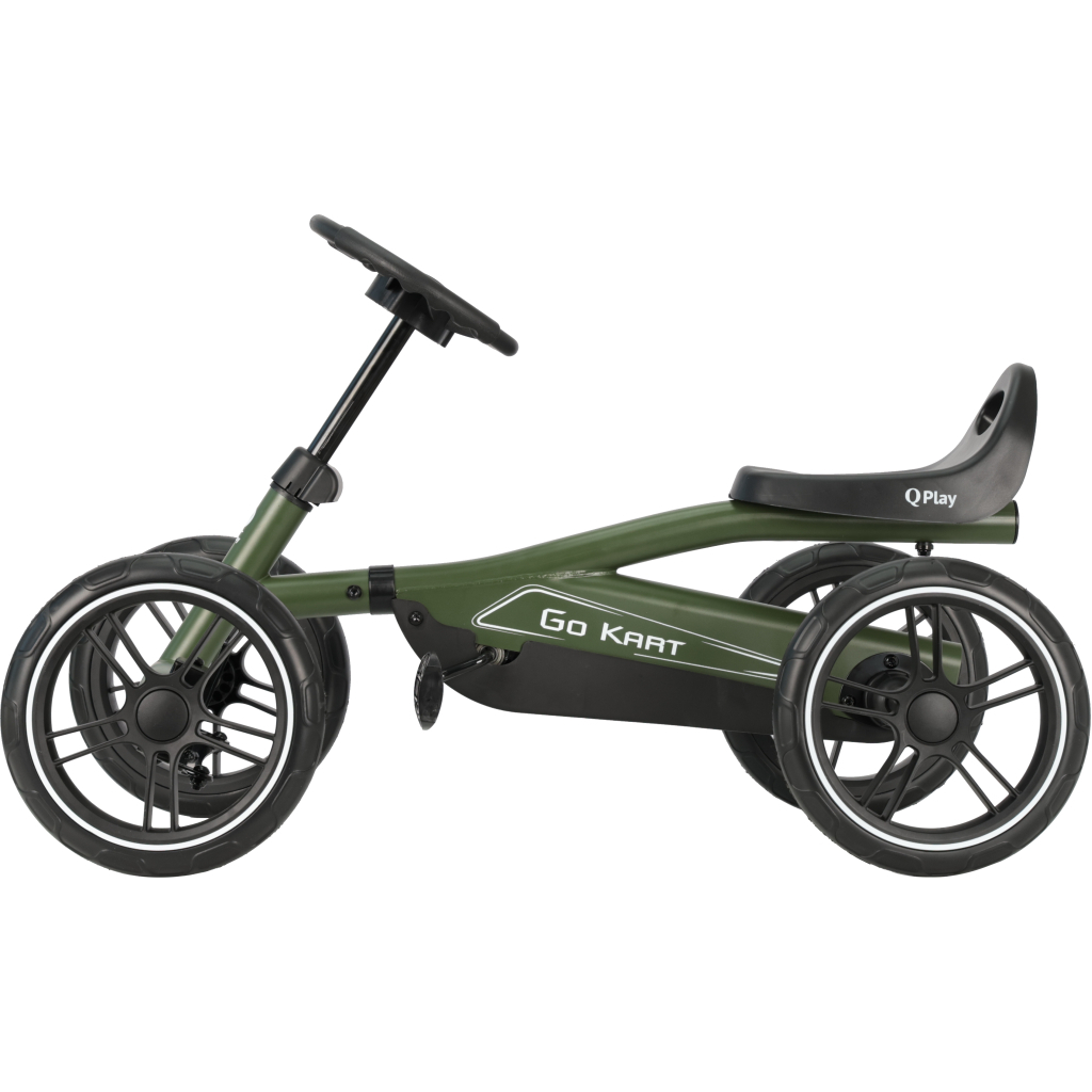 Веломобіль QPlay велокарт дитячий Go Kart Army Green (GK-01GoKartArmy Green) Веломобіль QPlay велокарт дитячий Go Kart Army Green (GK-01GoKartArmy Green)