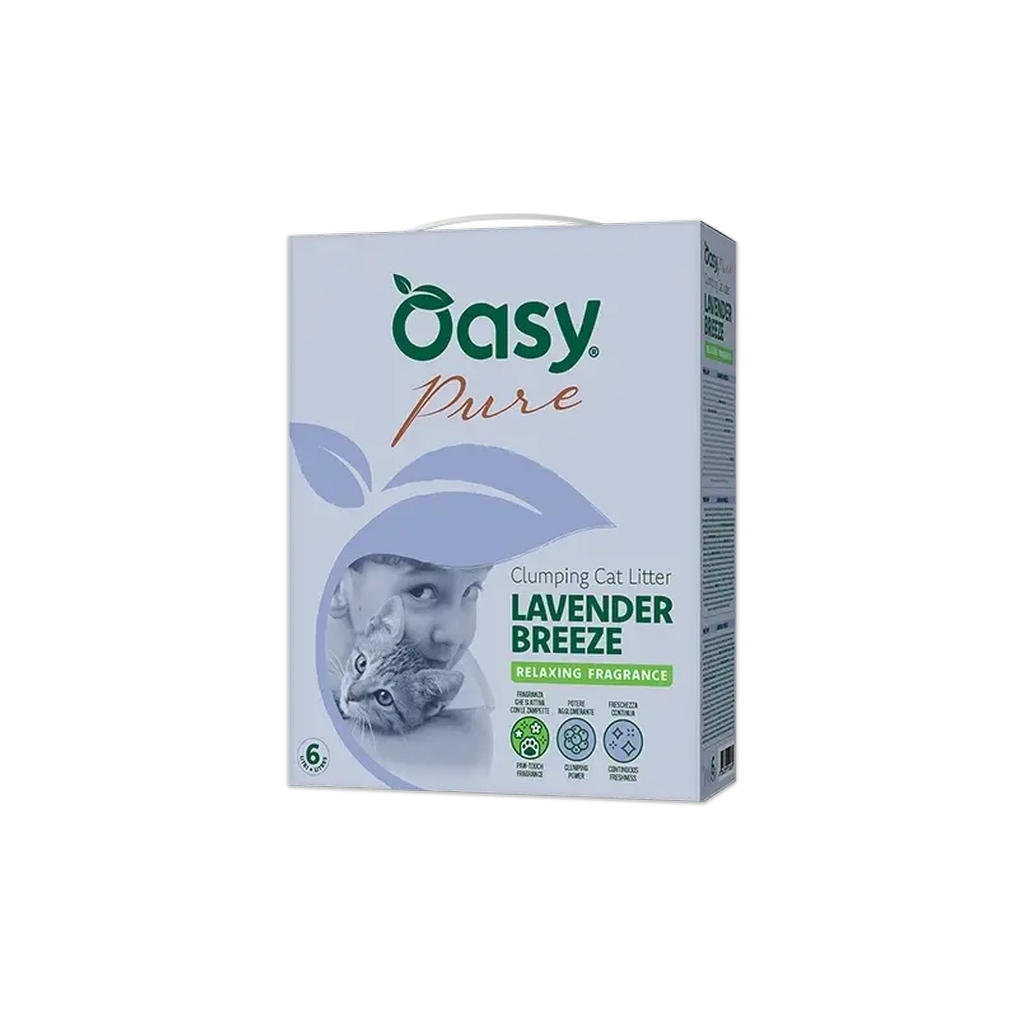 Наповнювач для туалету OASY Лавандовий бриз 6 л (8054329514535) Наповнювач для туалету OASY Лавандовий бриз 6 л (8054329514535)