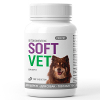 Tablets for animals ProVET SOFTVET for dog hair 100 tabs (4823082440504)