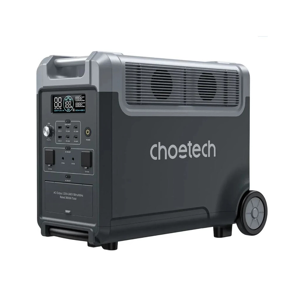 Зарядна станція Choetech 3600W 3848Wh (BS066-BQB)