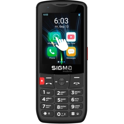 Мобільний телефон Sigma X-style S3501 Black (4827798345511)