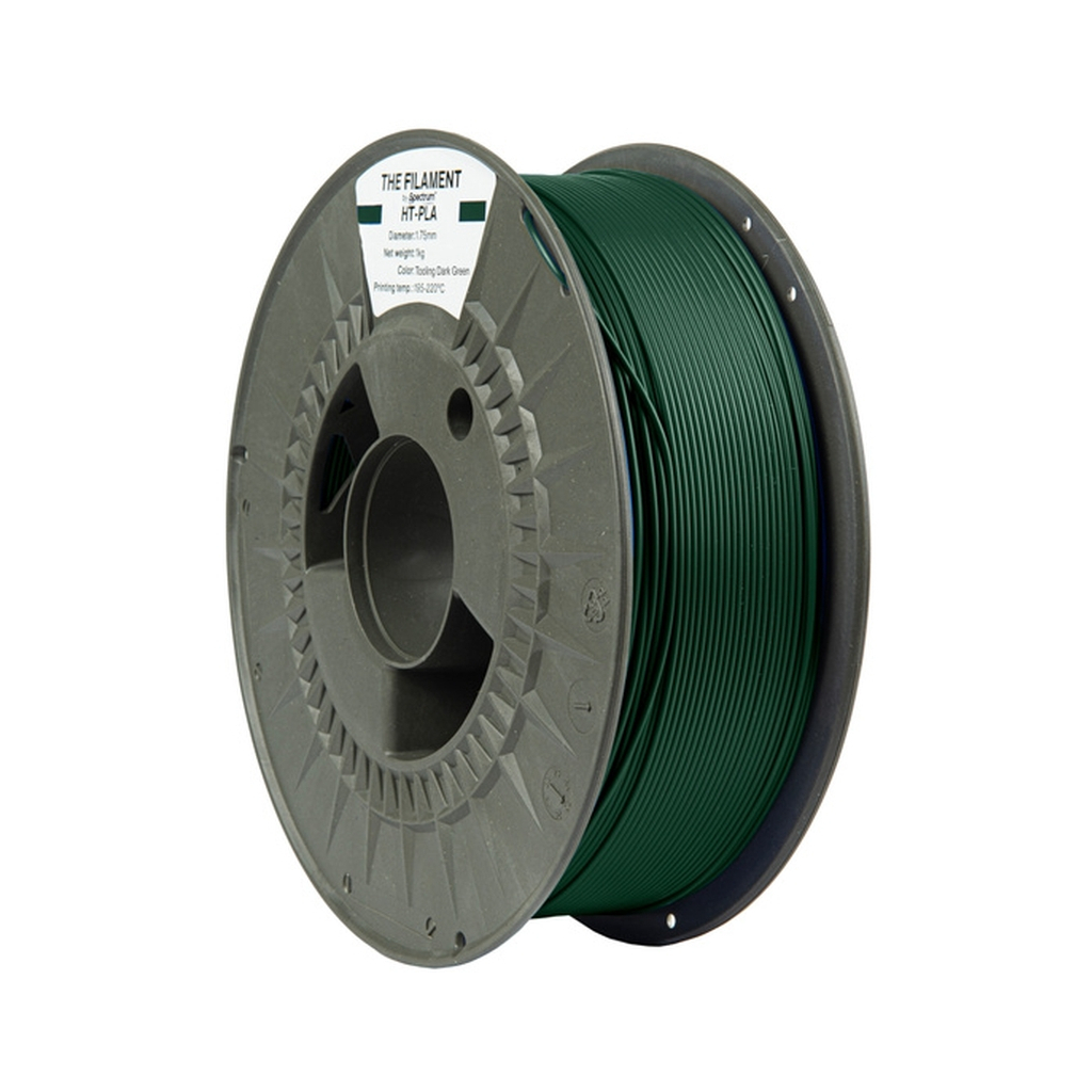 Пластик для 3D-принтера The Filament HT-PLA 1.75mm 1kg Tooling Green, Dark (TF-24255)