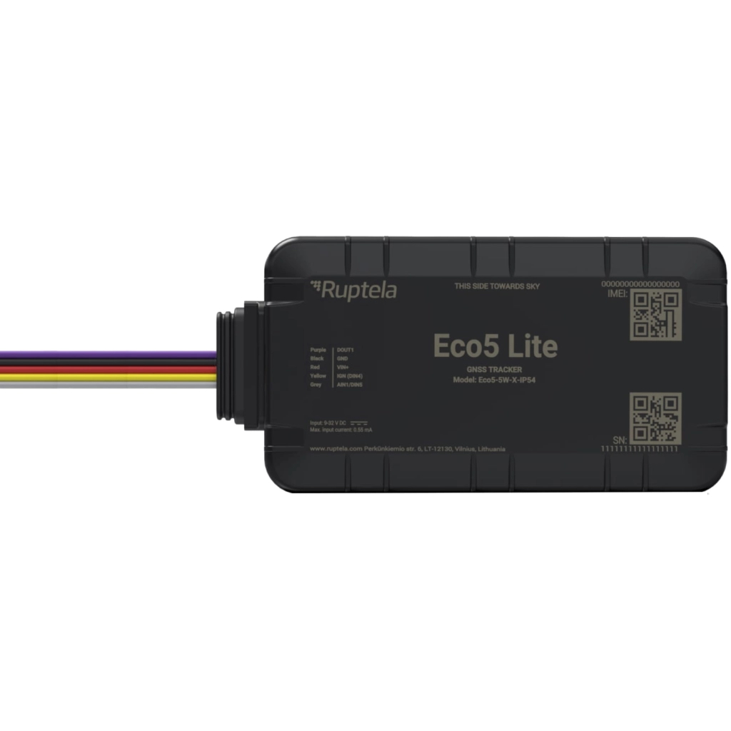 GPS-трекер для авто Ruptela Basic Tracker Eco5 Lite (Eco5-5W-LTE-EMEA-IP54)