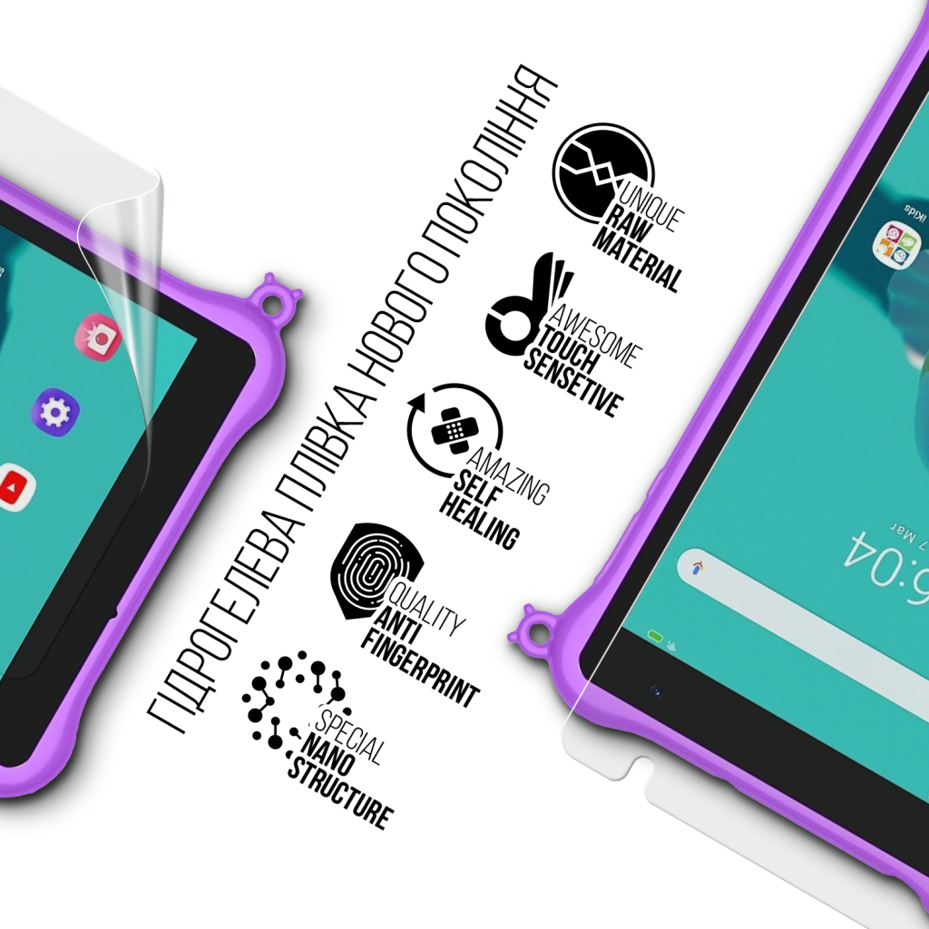 Плівка захисна Armorstandart hydrogel Blackview Tab 5 Kids 8inch (ARM93662) Плівка захисна Armorstandart hydrogel Blackview Tab 5 Kids 8inch (ARM93662)