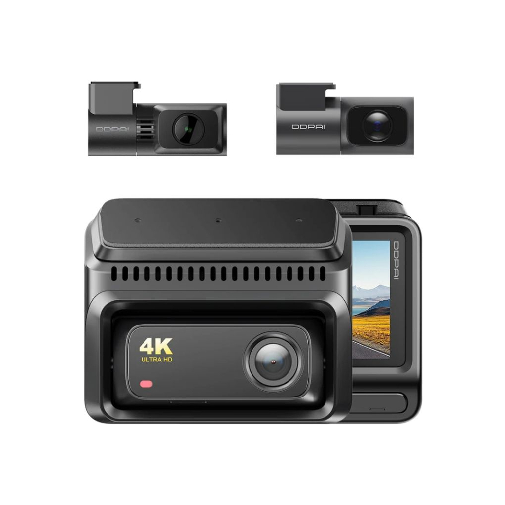 Відеореєстратор DDPai Dashcam Z60T + rear camera + cabin camera (6934915206896)
