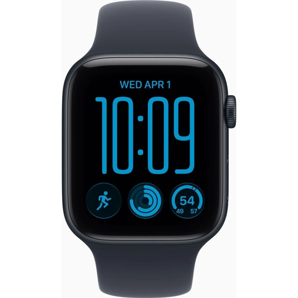 Смарт-годинник Apple Watch SE 3 2026 GPS 40mm Midnight Aluminium Case with Navy Blue Sport Band - M/L (MJL14RK/A)