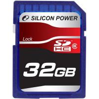 Карта пам'яті Silicon Power 32Gb SDHC class 6 (SP032GBSDH006V10)