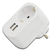 Зарядний пристрій Digitus Ednet Dual USB Power Adapter (31804)