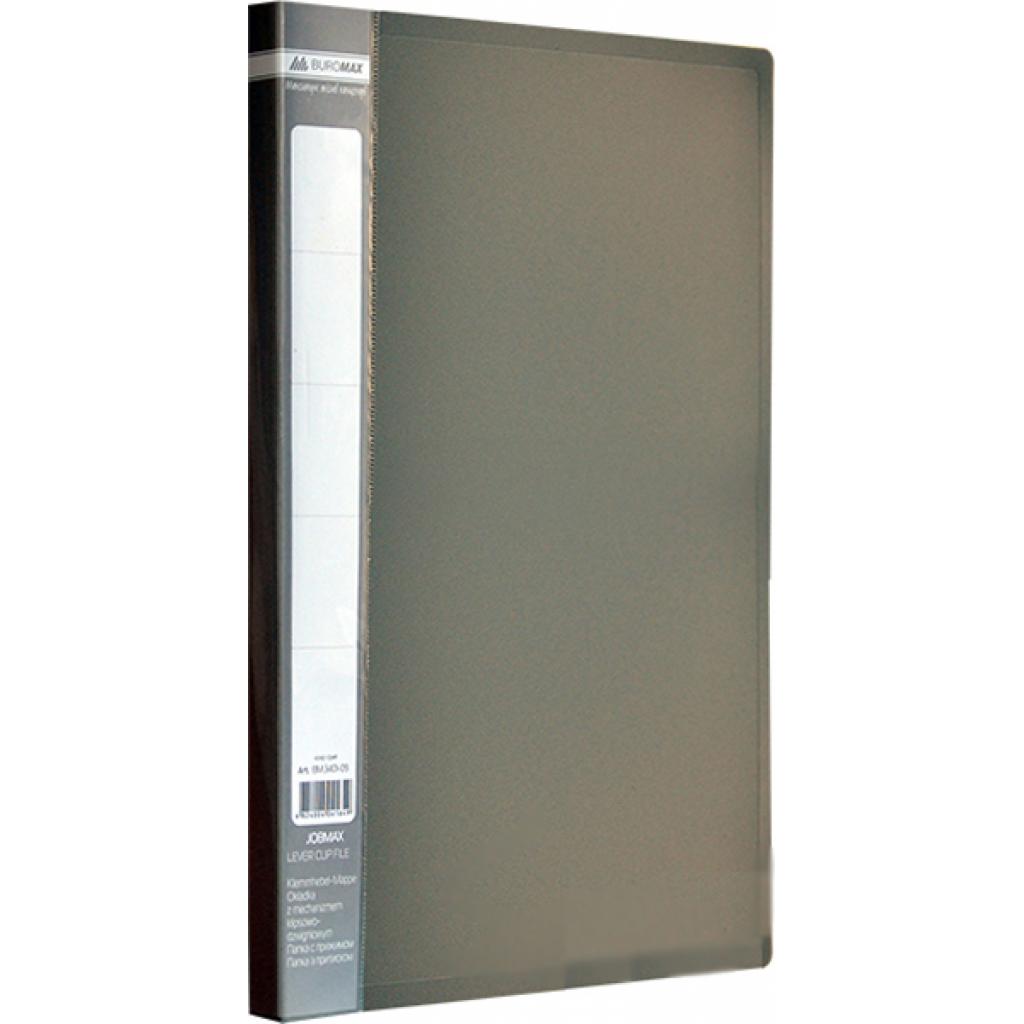 Папка-швидкозшивач Buromax А4 JOBMAX, black (BM.3406-01) Папка-швидкозшивач Buromax А4 JOBMAX, black (BM.3406-01)