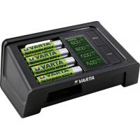 Зарядний пристрій для акумуляторів Varta LCD SMART CHARGER +4AA 2100 mAh (57674101441)