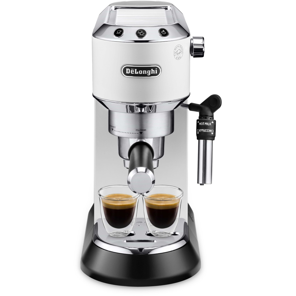 Ріжкова кавоварка еспресо DeLonghi EC685W
