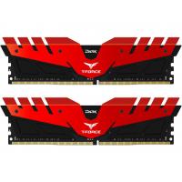 Модуль пам'яті для комп'ютера DDR4 32GB (2x16GB) 2400 MHz T-Force Dark Red Team (TDRED432G2400HC15BDC01)