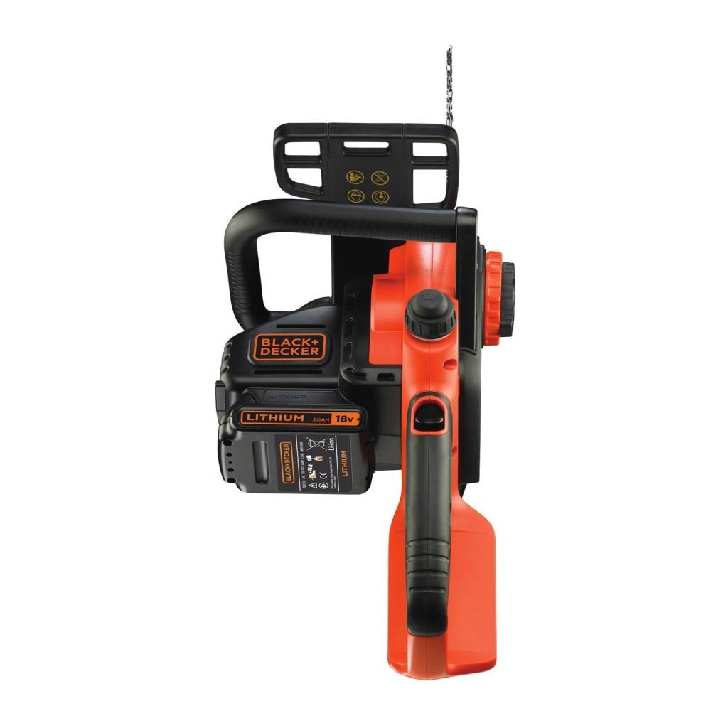 Ланцюгова пила Black&Decker GKC1825L20, 18V, 25см (GKC1825L20)