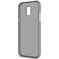 Чохол до мобільного телефона MakeFuture Air Case (Clear TPU) Samsung A6 2018 Black (MCA-SA618BK)