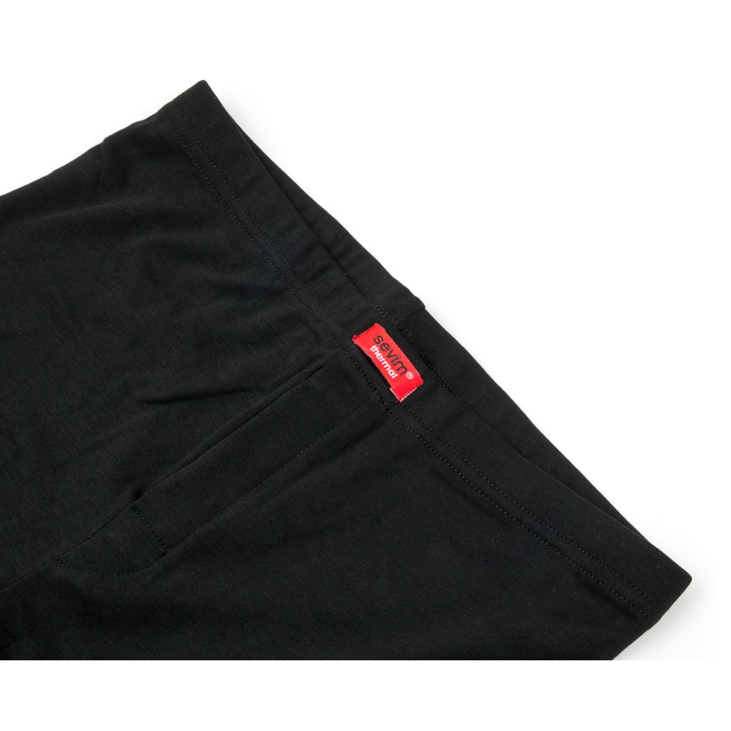 Підштанники дитячі Sevim термо однотонні (7075-152B-black)