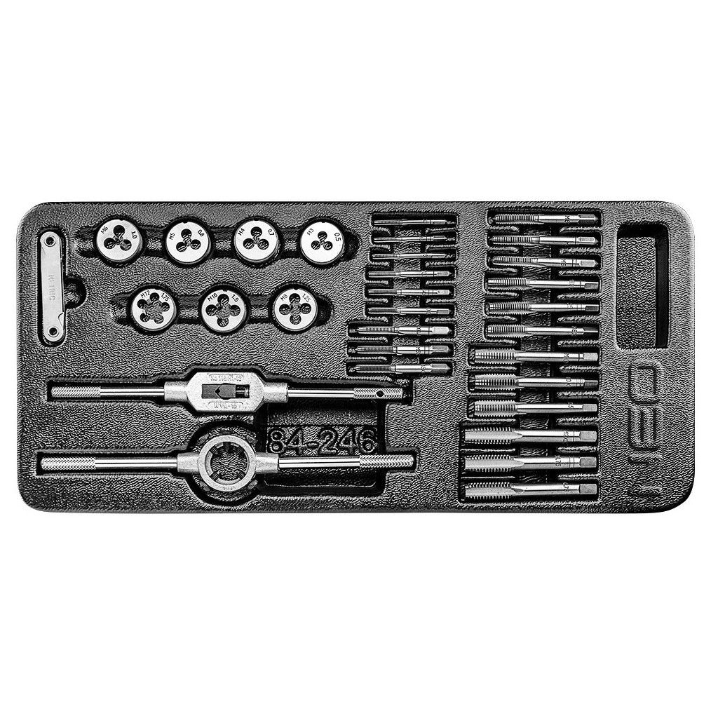 Набір інструментів Neo Tools плашек и метчиков, 31 ед. (84-246) Набір інструментів Neo Tools плашек и метчиков, 31 ед. (84-246)