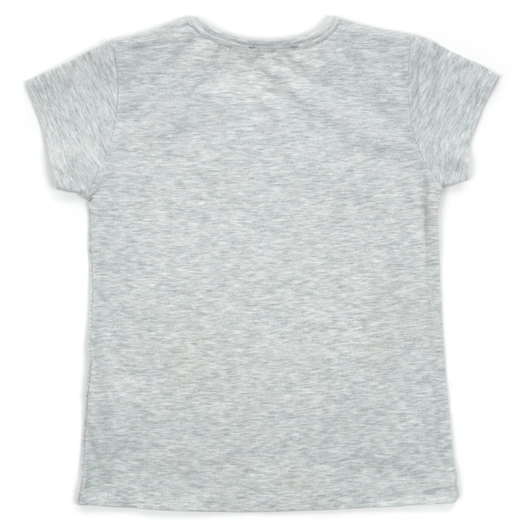 Футболка дитяча Breeze з паєтками (14300-134G-gray)