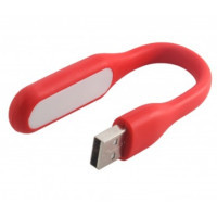 Лампа USB Extradigital гнучкий USB світильник, 1.2W (колір: червоний) (965360R)