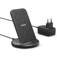 Зарядний пристрій Anker PowerWave II Stand 5/7.5/10/15W (Black+Gray) (B2529GF1)