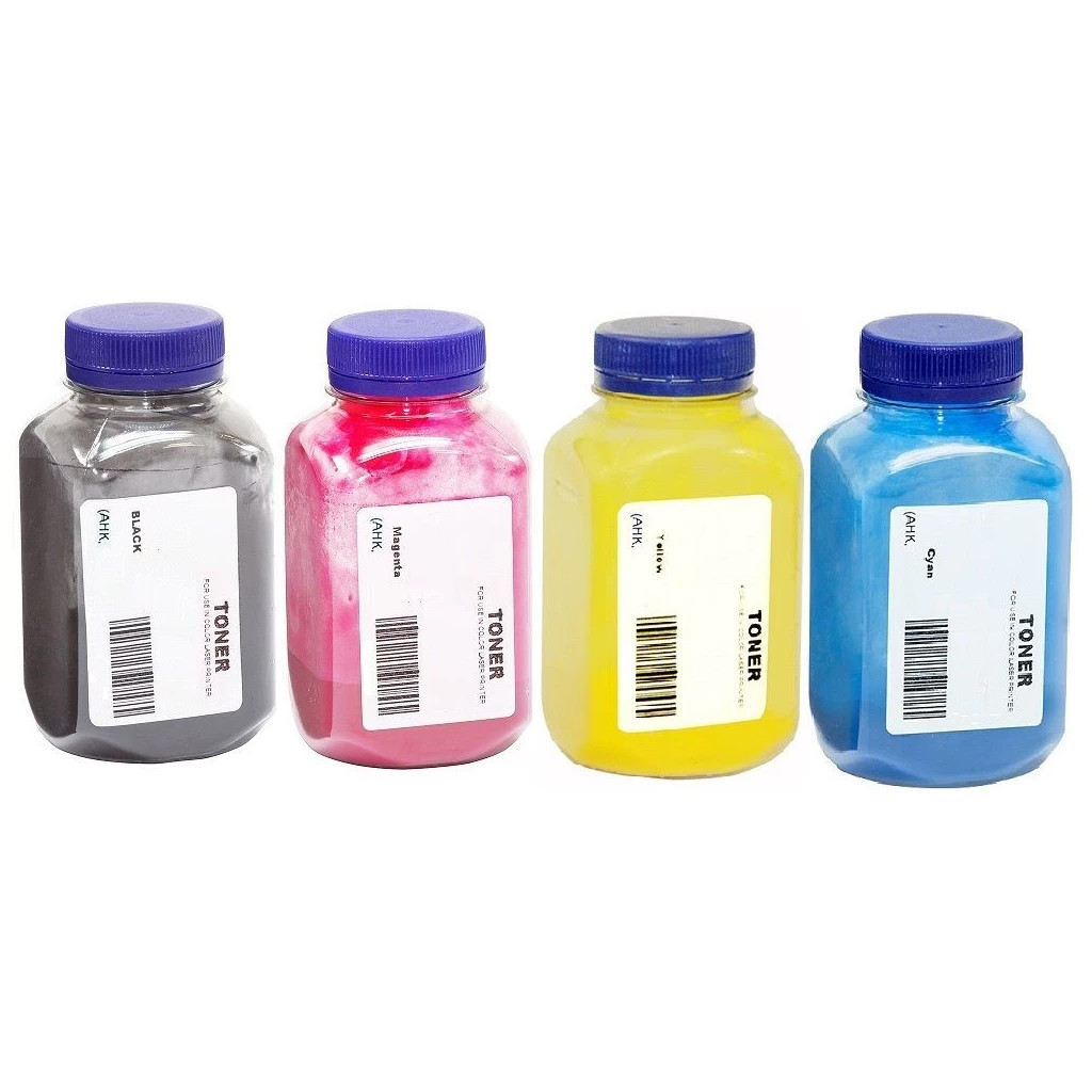 Тонер Xerox Ph6020, Epson 1700 комплект B/C/M/Y, 60г+3*30г AHK (3203776) Тонер Xerox Ph6020, Epson 1700 комплект B/C/M/Y, 60г+3*30г AHK (3203776)