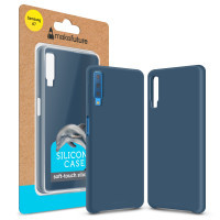 Чохол до мобільного телефона MakeFuture Silicone Case Samsung A7 2018 (A750) Blue (MCS-SA750BL)