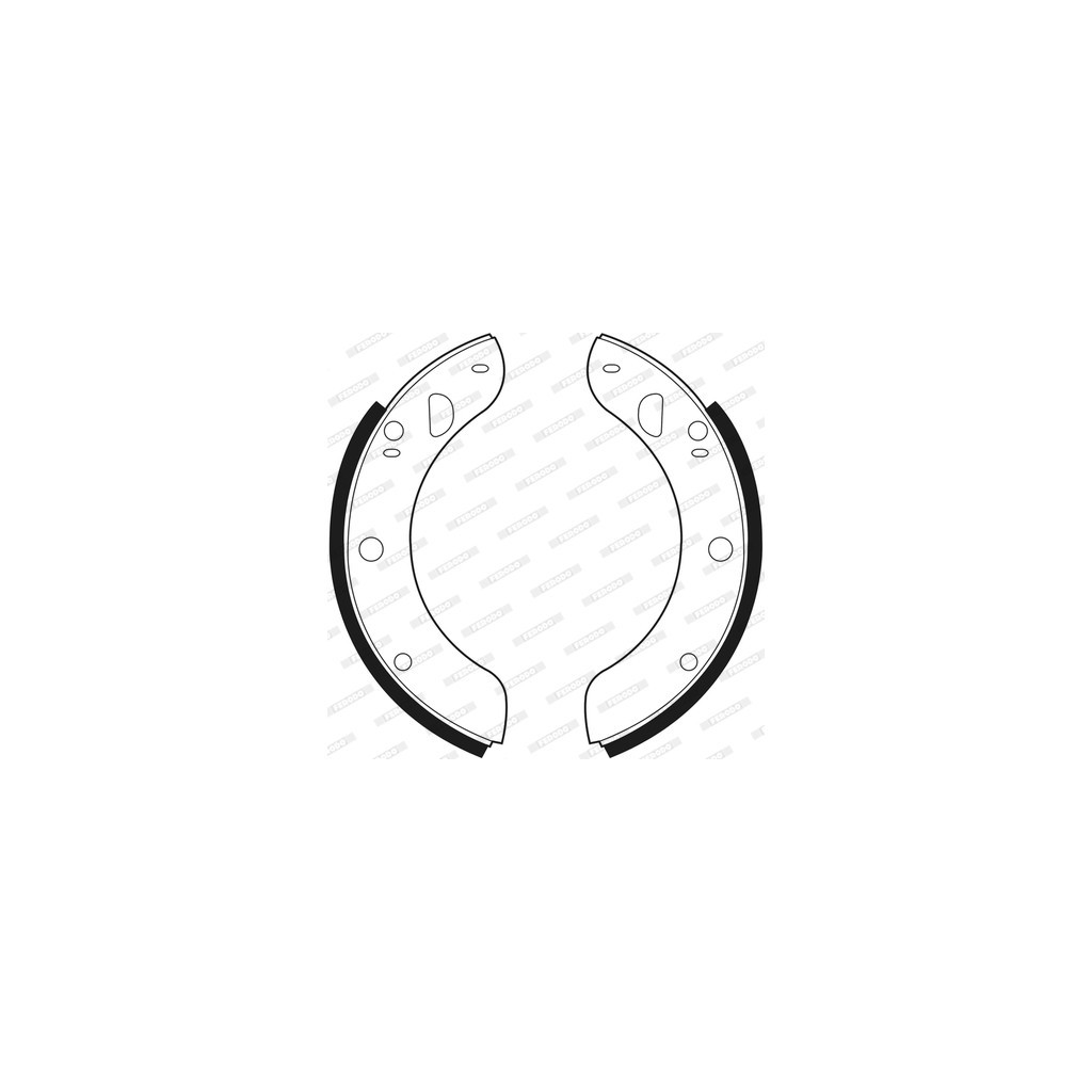 Гальмівні колодки FERODO FSB374R Гальмівні колодки FERODO FSB374R