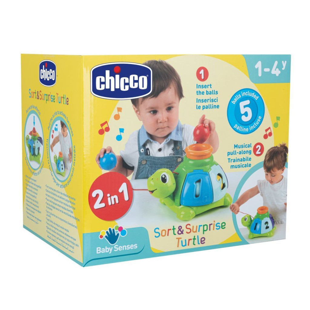 Розвиваюча іграшка Chicco сортер Черепаха (10622.00)