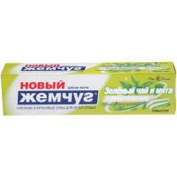 Toothpaste Novy Zhemchug Green tea and mint + whitening 100 ml (4600697171340)
