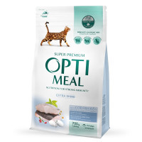 Dry food for cats Optimeal with the taste of cod 700 g (4820215364447)