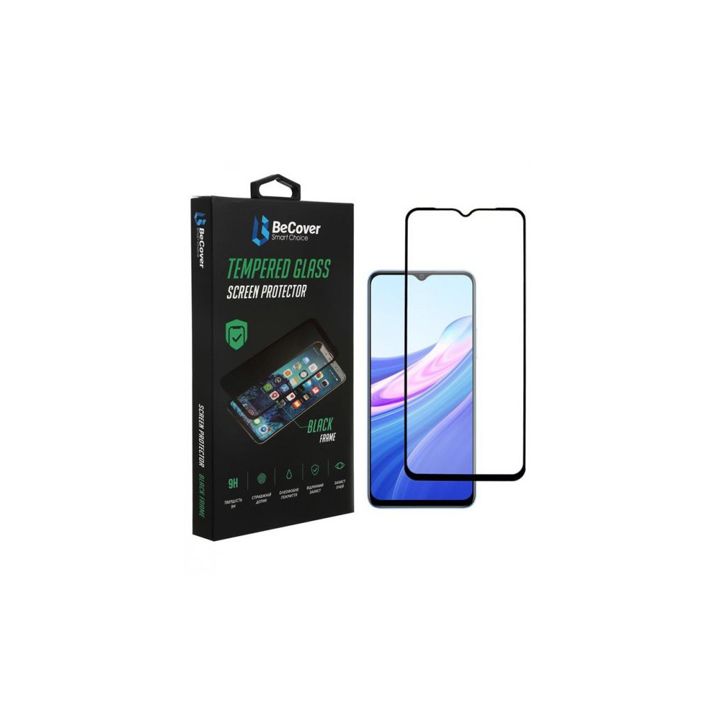 Скло захисне BeCover Vivo Y53s Black (707247) Скло захисне BeCover Vivo Y53s Black (707247)
